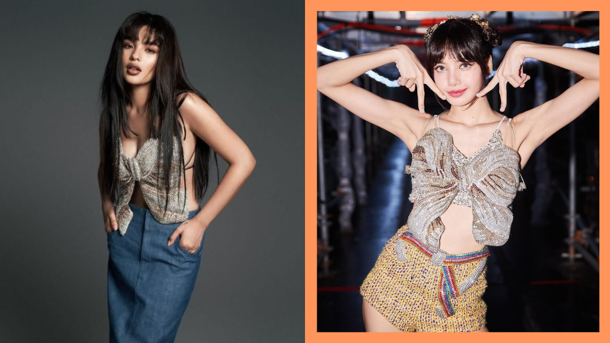 OMG! Andrea Brillantes and BLACKPINK's Lisa Were Spotted Wearing the Same Butterfly Top