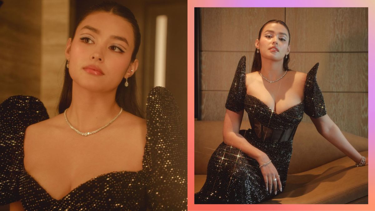 Wow, Liza Soberano Looked *Gorgeous* in a Black Terno at a Los Angeles Gala