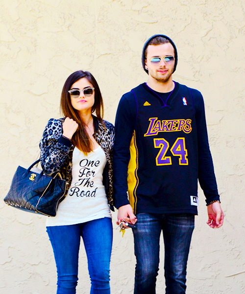 201408 Lucy Hale Boyfriends Joel Crouse 