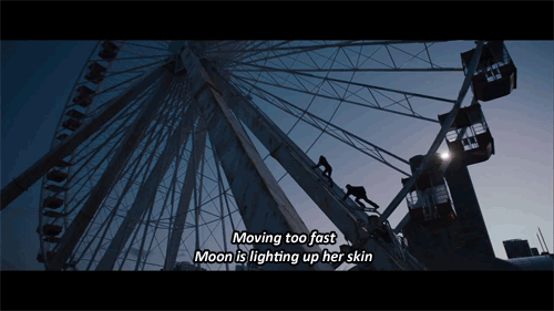 4 GIFs of Divergent's Four with Lyrics From One Direction's Latest Record Four