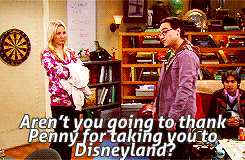 Sheldon and Leonard on The Big Bang Theory GIF