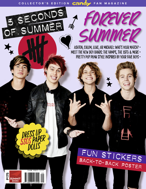 5 Seconds of Summer Candy Fan Magazine