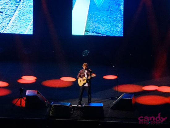 Ed Sheeran live in Manila