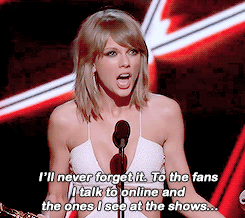 Taylor Swift at the BBMAs GIF