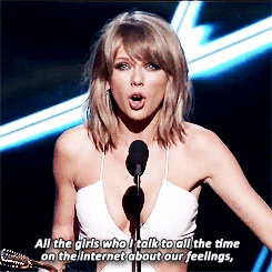 Taylor Swift at the BBMAs GIF