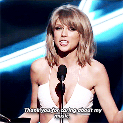 Taylor Swift at the BBMAs GIF