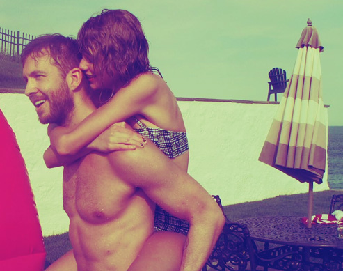 Calvin Harris Stayed At Home With Taylor Swift's Cats While She Was Away