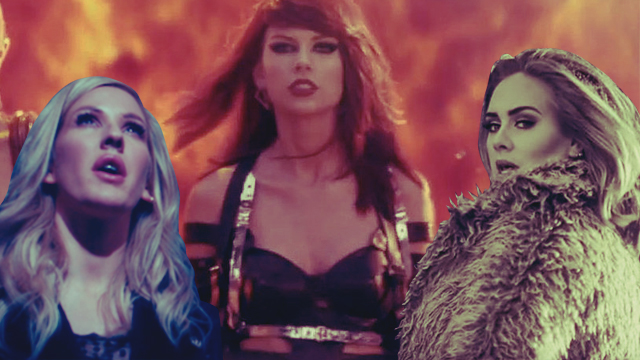 2015's Most-watched Music Videos: Ellie Goulding, Taylor Swift, Adele