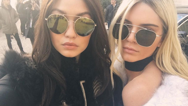 Kendall Jenner and Gigi Hadid See Your Face Swap and Raise You a Hair Swap