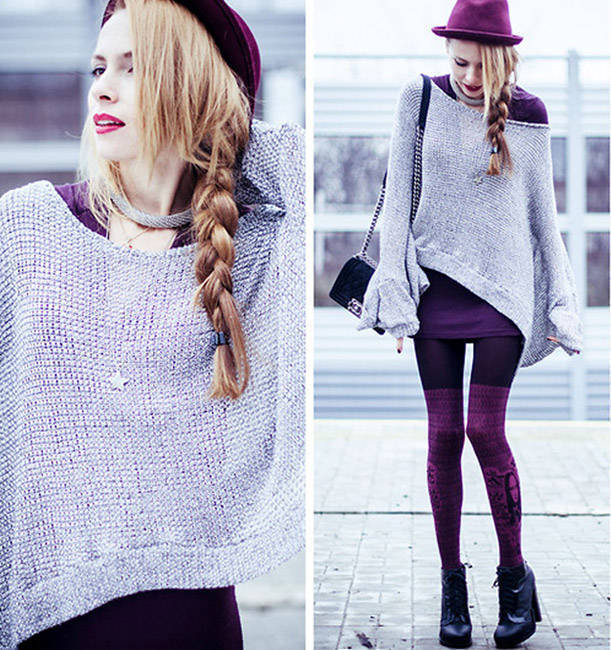 Style Equation: Sweater + Tights