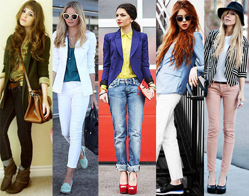 Style Equation: Blazer + Jeans