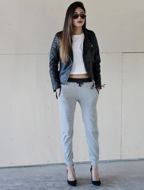 Style Equation: Crop Top + High-Waist Pants