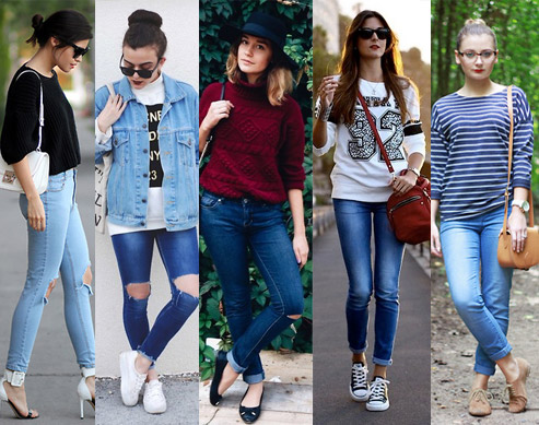 Style Equation: Sweater + Blue Jeans