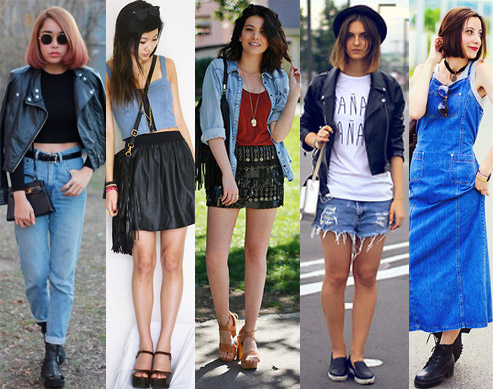 Style Equation: Denim + Leather