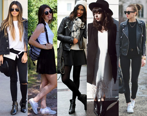 Style Equation: Black + White