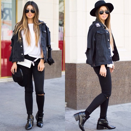 Style Equation: Black + White