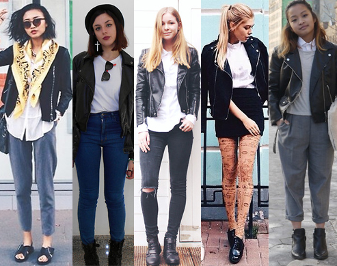 Rock Your Look with Leather Jacket White Shirt Combo: 7 Ways to Elevate ...