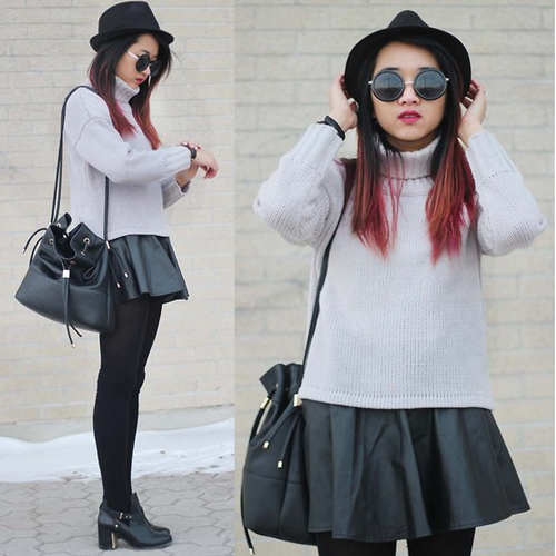 Chic Outfit Combo: Knit Top and Skirt