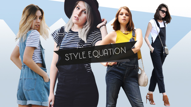 Style Equation: Tee + Overalls