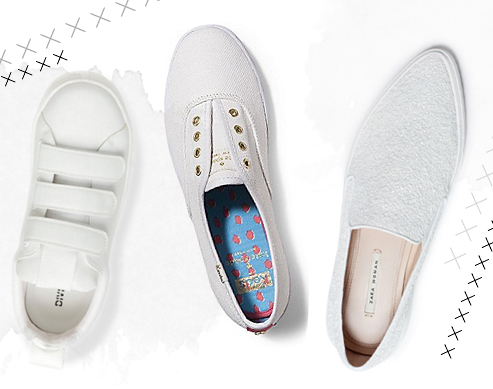 5 Ways to Wear Your Favorite White Sneakers | Candy