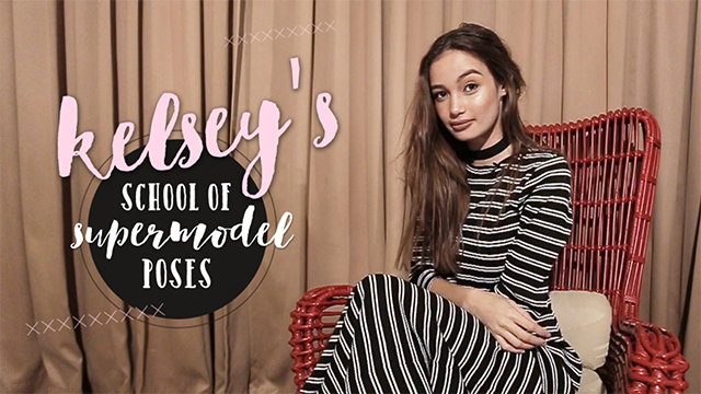 WATCH: Kelsey Merritt's School of Supermodel Poses