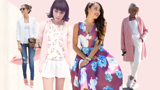 Style Equation: White + Pink