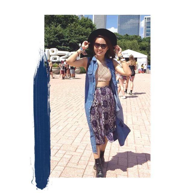 Style Equation: Crop Top + Midi Skirt