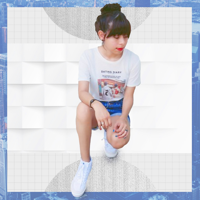 Style Equation: Denim + White Sneakers