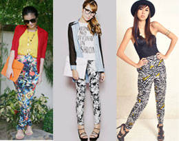 Trend Alert: Printed Pants