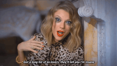 Taylor Swift Blank Space GIF