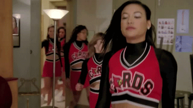 Santana Glee GIF