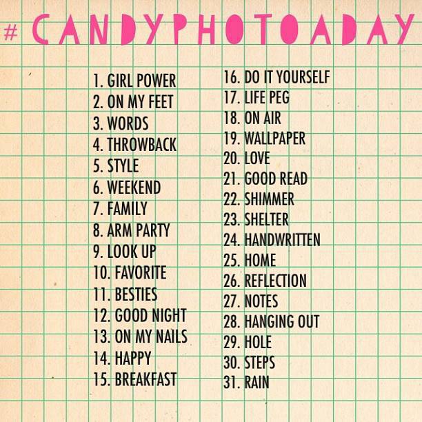 #candyphotoaday July 2013