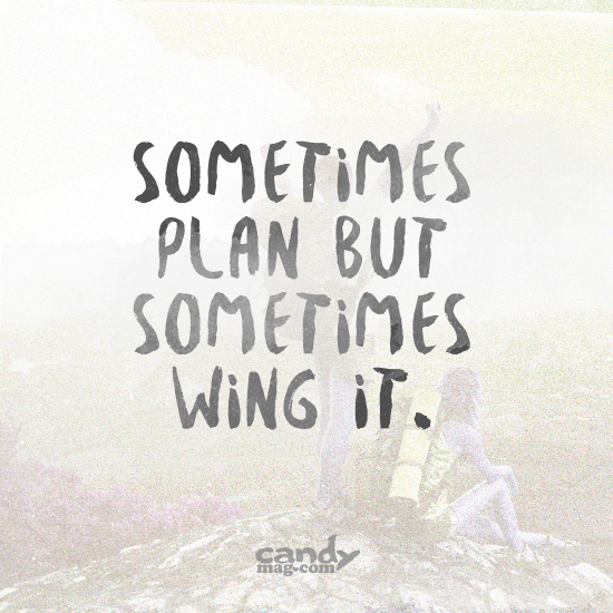 Only focus on what you can control and let everything else go.