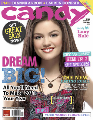 January-February 2011 Cover with Lucy Hale