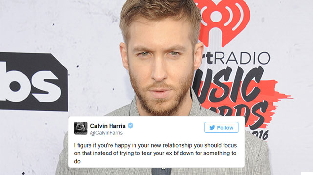 Calvin Harris Went On An Epic Twitter Rant Against Taylor Swift