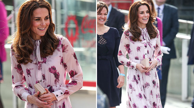Kate Middleton's Floral Kate Spade Dress Is Pure Love