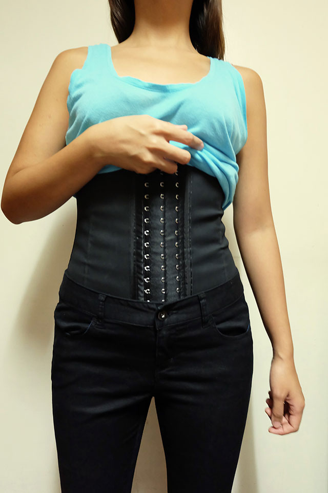 Latex Corset - Black – Slimming Corsets PH