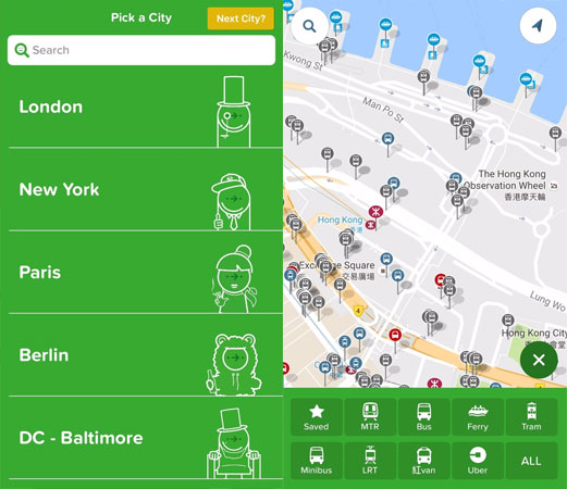 city mapper offline