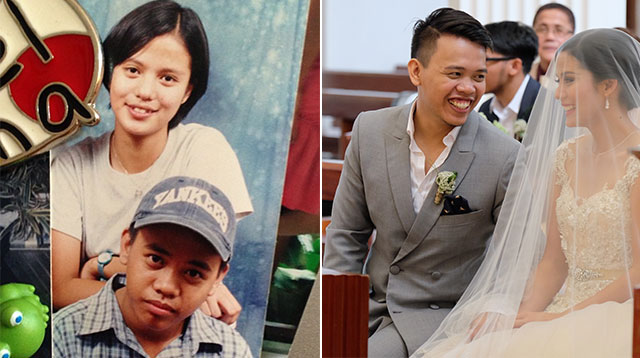 Childhood sweethearts