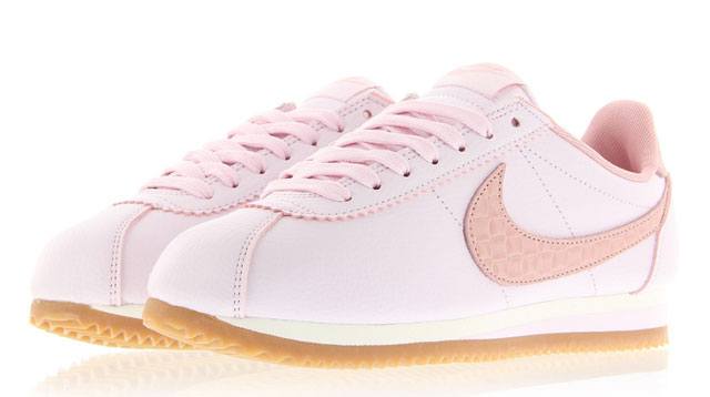 nike cortez blush pink