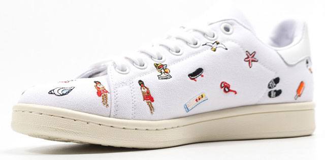 Your Favorite White Sneakers Now Come With Colorful Patches