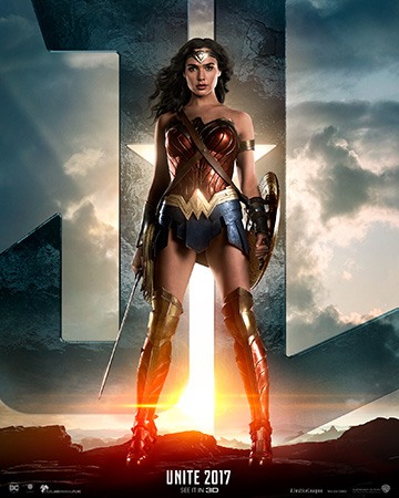 Gal Gadot as Wonder Woman in the movie Wonder Woman 2017 #galgadot