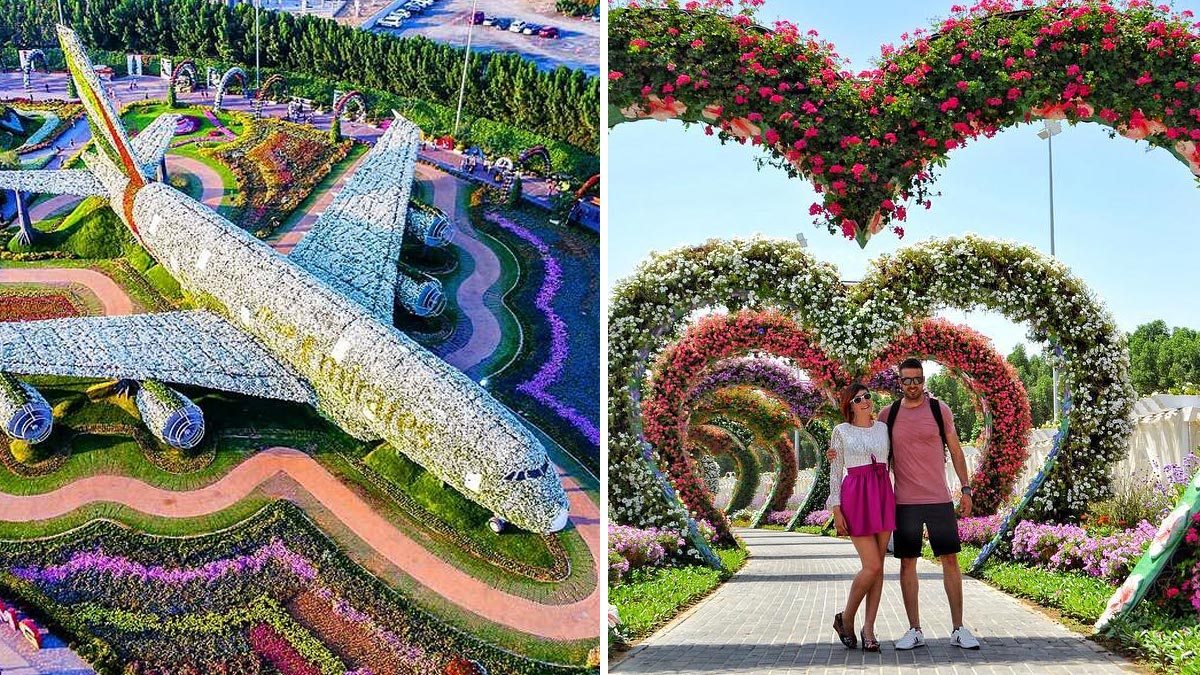 Dubai's Miracle Garden, The World's Biggest Flower Garden