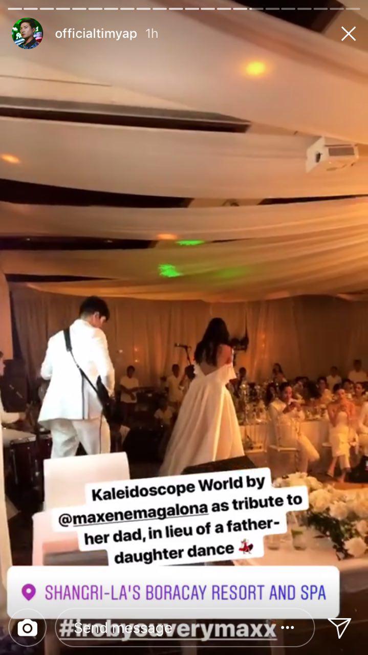 Maxene Magalona And Rob Mananquil's Wedding Reception