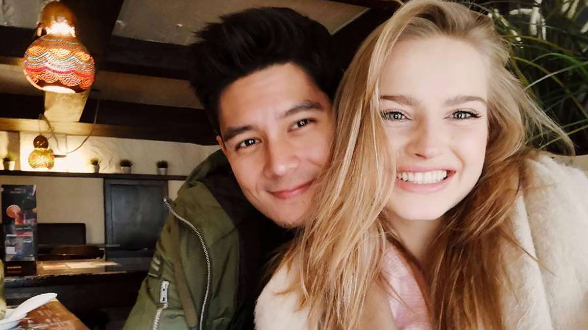 Daniel Matsunaga And Karolina Pisarek's Sweet Moment In Airport