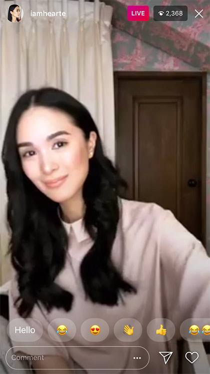 Heart Evangelista IG Live On Miscarriage