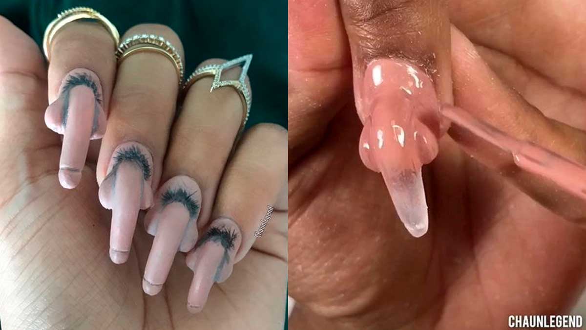 Penis Nails - Wild Nail Trends