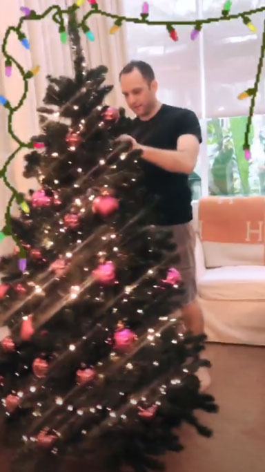 KC Concepcion's Christmas Tree Is A Gift From Pierre Plassart Six Years Ago