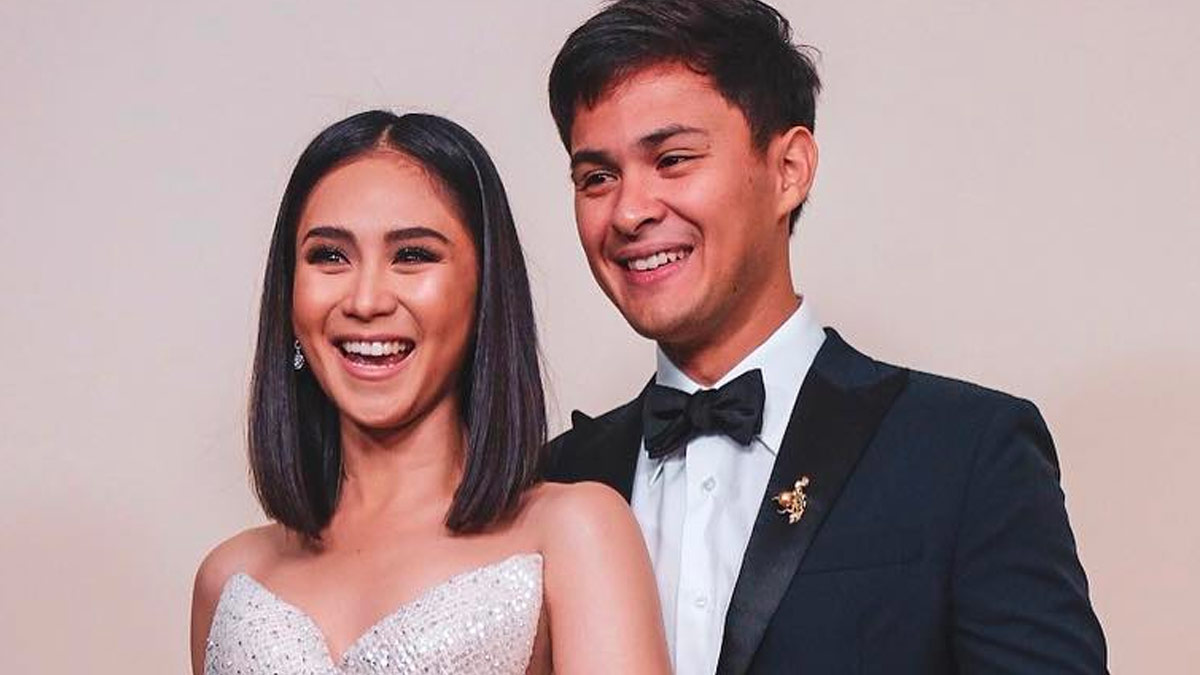 Matteo Guidicelli Gave Sarah Geronimo A Sweet Kiss On Her Forehead During H...