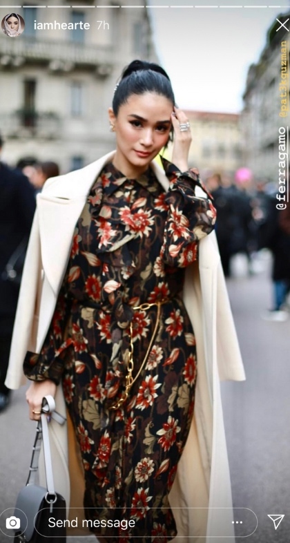 Heart Evangelista Leads A Pack Of Trendsetters In Milan Fashion